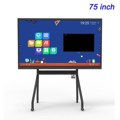 4k Interactive Flat Panels For Education And Conference PC Whiteboard