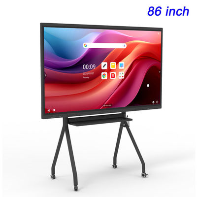 Anti Glare Interactive Lcd Screen Office 4K 86 Inch Interactive Flat Panel