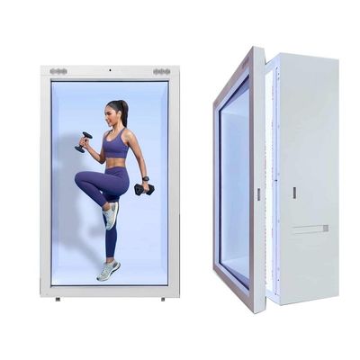 85 Inch 3D Video Holographic Transparent LCD Screen Human Size