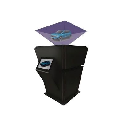 4K Ultra HD Image 3d Holographic Screen 360 Degree Transparent Holographic Showcase