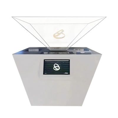 Exhibition Hall Dedicated Stereoscopic 3d Holographic Display Box With Touch Interactive