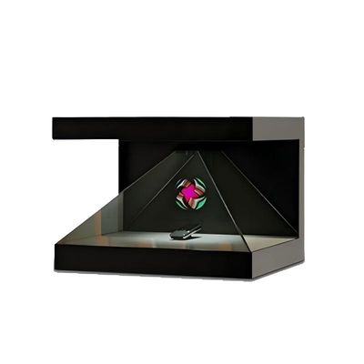 180Degree And 360Degree 3d Holographic Touch Display Cabinets Customizable Transparent
