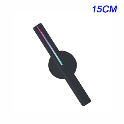 Immersive 15cm Spinning Led Hologram Display For Entertainment Venues Hologram Fan 3D
