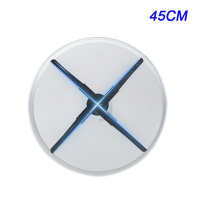 Dustproof 45cm Smart Wifi 3d Hologram Projector Fan Wireless For Airports And Hotels