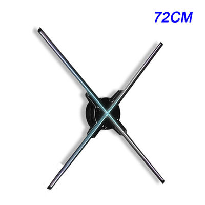 Compact 3d Advertising Led Fan Holographic Projector For Advertising And Airports Engaging Visuals