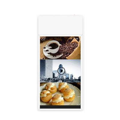 Digital Signage Advertising Window LCD Display / Retail Window Display HD video