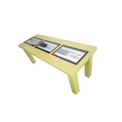 Free Standing 21.5 Inch Smart Touch Screen Coffee Table Indoor Lcd Interactive