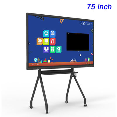 4k Interactive Flat Panels For Education And Conference PC Whiteboard