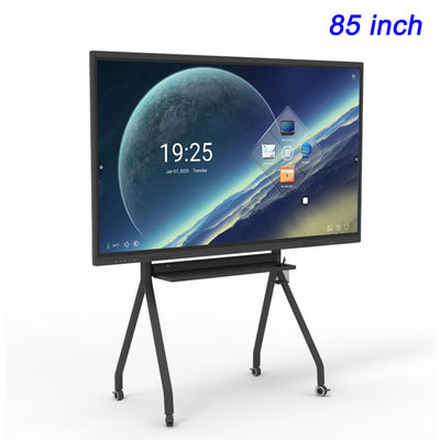 Rohs 85 Lcd Interactive Display 4K Touch Screen Interactive Whiteboard 8bit 16.7M