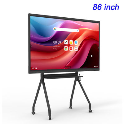 Anti Glare Interactive Lcd Screen Office 4K 86 Inch Interactive Flat Panel