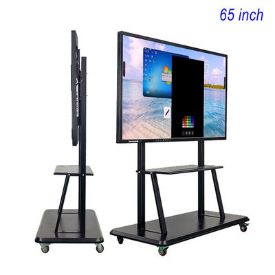 UHD 65 Inch Interactive Flat Panel Smart Board With Stylus touch screen whiteboard