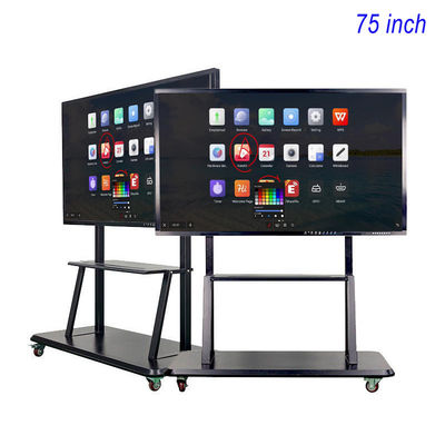 4K 350cd/M² All In One Interactive Whiteboard Smart Flat Panel For Classroom And Education