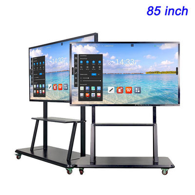 OEM Interactive LCD Touch Screen 4K LCD 85 Smart Board Finger Touch