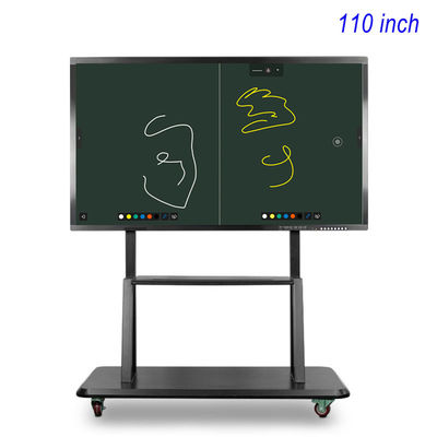 110in Interactive LCD Touch Screen 4K 3840*2160 Touch Screen Classroom Board Ultra HD