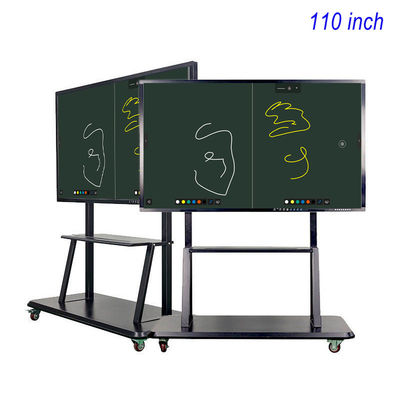 110in Interactive LCD Touch Screen 4K 3840*2160 Touch Screen Classroom Board Ultra HD