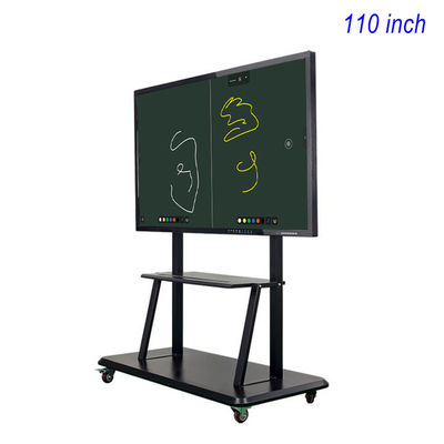 110in Interactive LCD Touch Screen 4K 3840*2160 Touch Screen Classroom Board Ultra HD