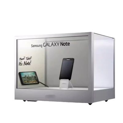 Retail And Brand Promotion Transparent LCD Screen Custom 1920x1080 6ms Response Time