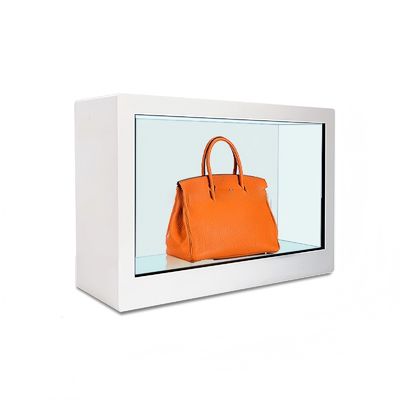 Retail 10 Point Touch Transparent LCD Screen Infrared Transparent LCD Display