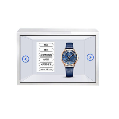 Retail 10 Point Touch Transparent LCD Screen Infrared Transparent LCD Display