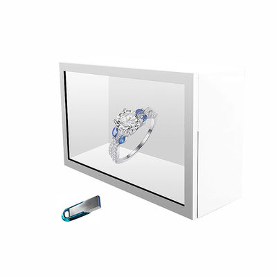 1080P Small Transparent LCD Screen Dual OS See Through LCD Screen 350cd/m²