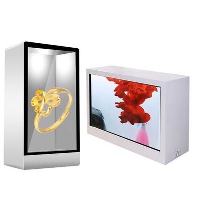 Transparent LCD Screen Box 32" 43" 49" 55" 65" High Resolution Touchscreen