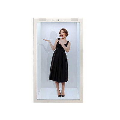 4K See Through Lcd Display For Product Display And Interactive Branding AC 110V - 240V