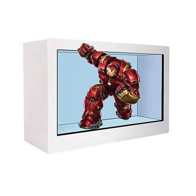 Wall Mounted Floor Standing See Through LCD Screen IP65 55 Inch  For Elevator