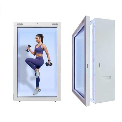 85 Inch 3D Video Holographic Transparent LCD Screen Human Size