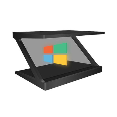 180 Degree 3d Holographic Screen 22" Full HD Floating Hologram Box
