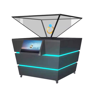 Interactive 3d Holographic Screen 360 For Retail Marketing Hologram Product Display