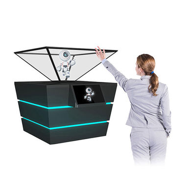 Interactive 3d Holographic Screen 360 For Retail Marketing Hologram Product Display