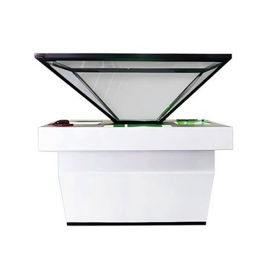 180 Degree 3D Hologram Pyramid Display Floating Projection Display Cabinet