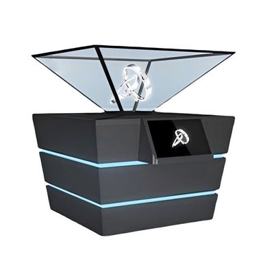 Customized 360 Degree 3d Hologram Screen Box Naked Eye 3D Transparent Screen Display Cases