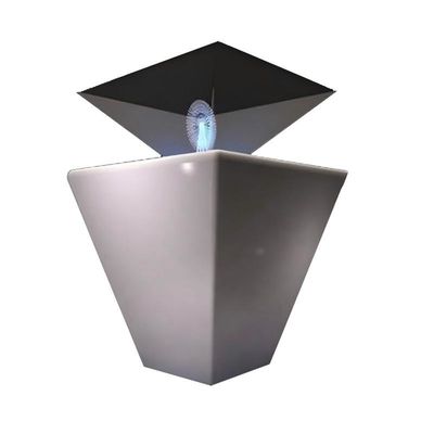 180Degree And 360Degree 3d Holographic Touch Display Cabinets Customizable Transparent