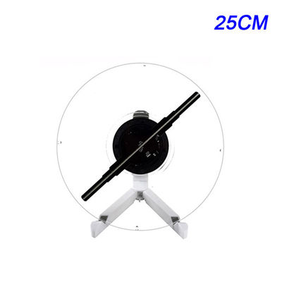 Android Smart 3d Hologram Advertising Display Fan Projector 25cm