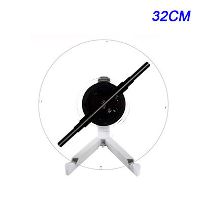 Rotating LED Visual 3d Hologram Projector Fan For Retail Advertising And Trade Shows
