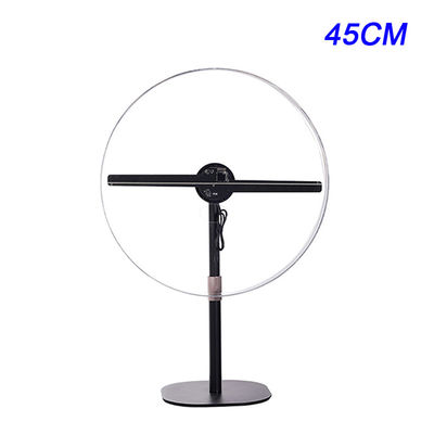 Dustproof 45cm Smart Wifi 3d Hologram Projector Fan Wireless For Airports And Hotels