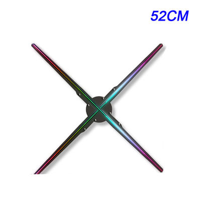 Quick Start 52CM Portable Holographic Projector Display Fan High Impact 3d Holo Fan