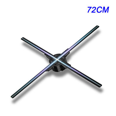 Compact 3d Advertising Led Fan Holographic Projector For Advertising And Airports Engaging Visuals