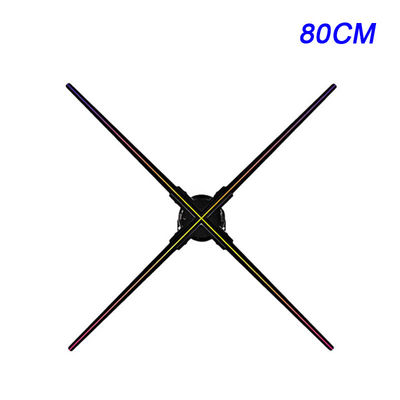 Educational Institutions and Trade Shows Holographic 3D Projection Fan Interactive