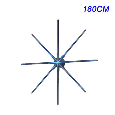175W/24V 180cm Holographic Projection 3d Fan For Conferences