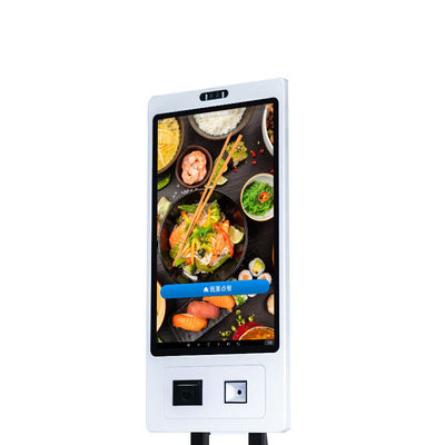 32'' 1920*1080 Self Service Kiosk Fast Food / Self Kiosk Machine 20ms Response Time