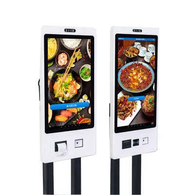 32'' 1920*1080 Self Service Kiosk Fast Food / Self Kiosk Machine 20ms Response Time