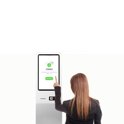 Retail And Hospitality Self Service Touch Screen Kiosks / Self Order Kiosk