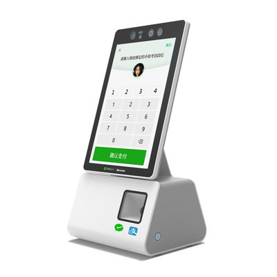 Pos Dual Language Self Service Touch Screen Kiosks 15.6" For Restaurant