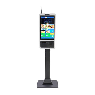 1920x1080 Touch Screen Interactive Kiosk Restaurant Pos Kiosk For Cold Climate