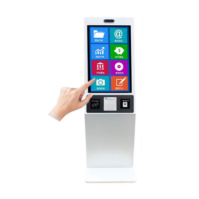 10 Points AR Fast Food Ordering Kiosks 1920*1080 White 350 Cd/㎡