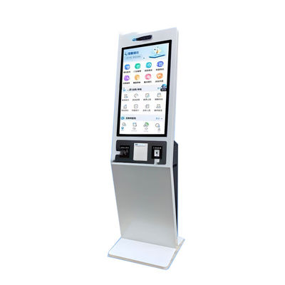 10 Points AR Fast Food Ordering Kiosks 1920*1080 White 350 Cd/㎡