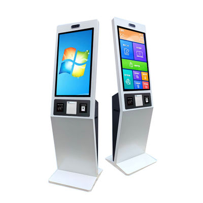 10 Points AR Fast Food Ordering Kiosks 1920*1080 White 350 Cd/㎡