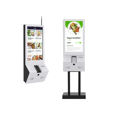 32in Touch Screen Self Service Kiosk With Gesture Control Muti touch